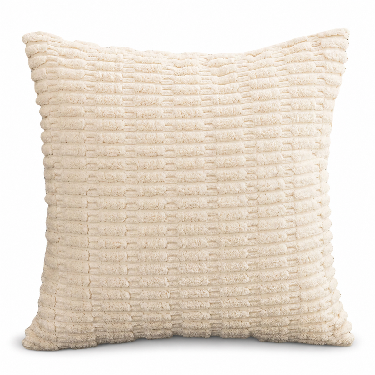 Corduroy Tufted Cushion Cover