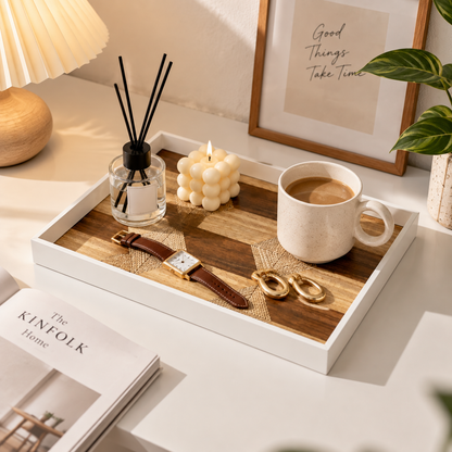 Ins Style Wooden Serving Tray